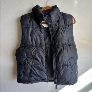 Black Puffer Vest
